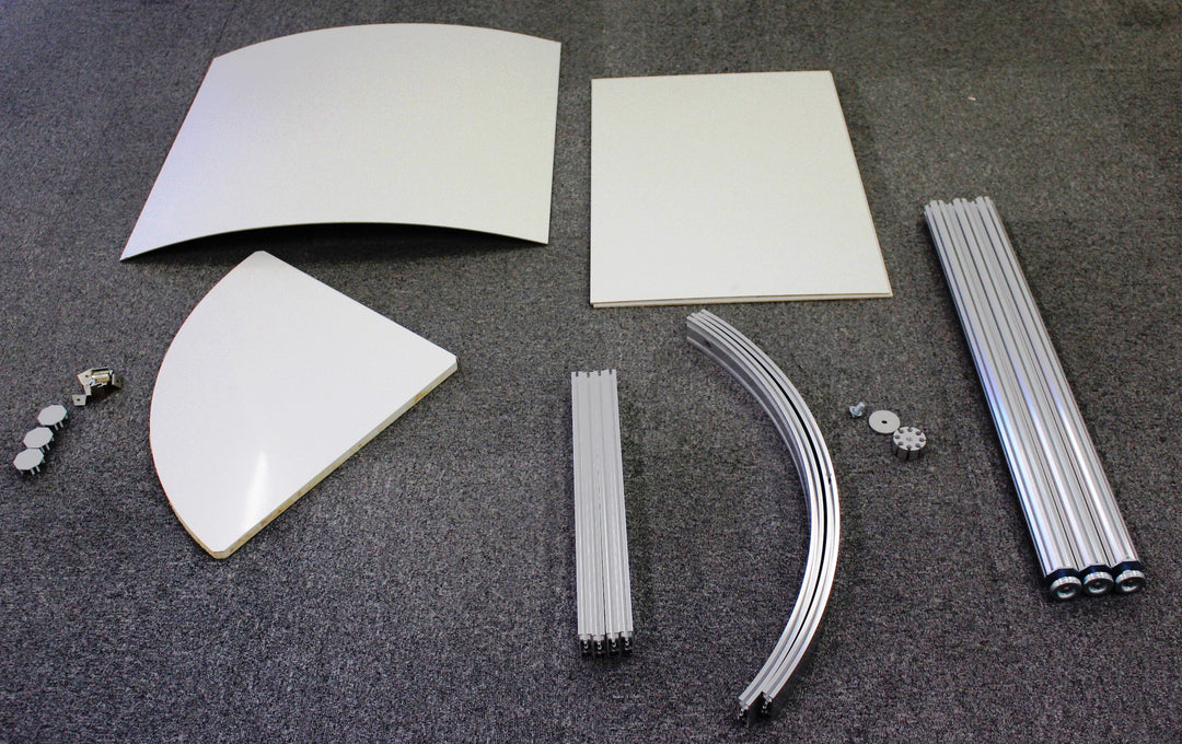 RT-159324ページ システムR展示台（R500）白 – OCTANORM