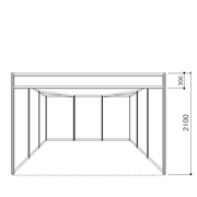 ブース（１小間）１面開放（販売）