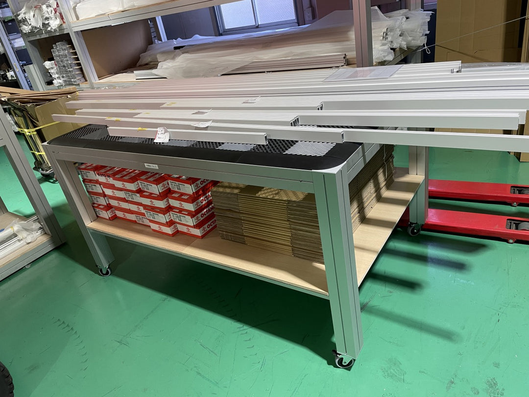 作業台 240x600x800 WT-6045 ステンレス作業台(三方枠仕様)(SUS430) シンコー 間口