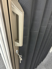 J526B システム用アコーディオンドア両開き(黒)