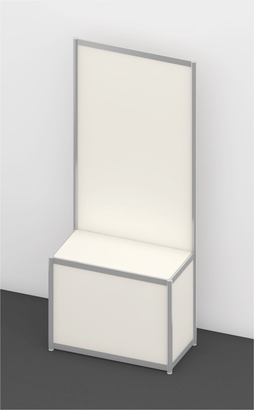 システム壁面付展示台 – OCTANORM