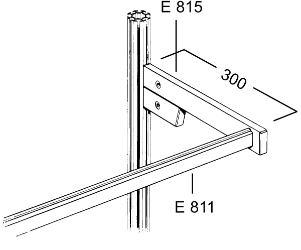 E815.11 ハンガーロッドブラケット – OCTANORM