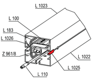 L 1026  U字キャップ