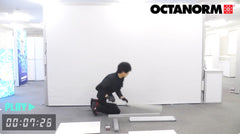 システムカウンター（中棚付）黒